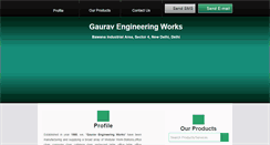 Desktop Screenshot of gauravengineering.com